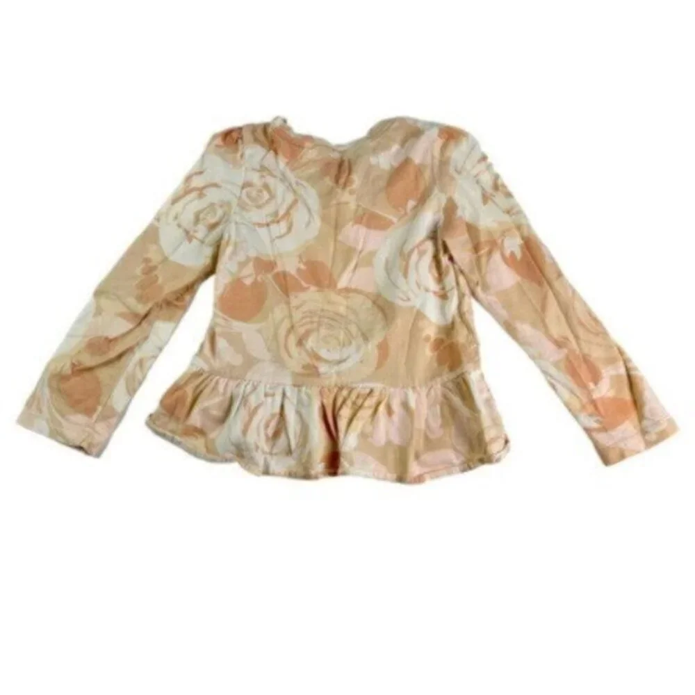 Baby GAP | 2 Piece Floral Ruffle Long Sleeves Tops Size 5T